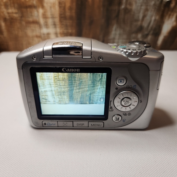 Canon PowerShot SX100 IS 8.0MP Digital Camera - SILVER TESTED Works Great! - Picture 4 of 10